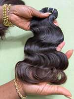 Cabello Virgen Indio, Cabello Virgen de un Solo Donante, Paquetes de Cabello Virgen Malayo, Peluca de Cabello Rizado Birmano Virgen, Extensiones de Cabello con Cutícula Alineada