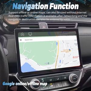 Lecteur multimédia vidéo Android pour voiture avec écran 2K de 13,3 pouces pour Honda Crider 2018 2019 2022, navigation GPS stéréo, CarPlay sans fil - Product Image 5