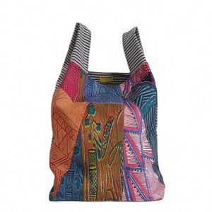 Bolsa de Poliéster Plegable Ecológica Reciclada para Sublimación, Bolsa de Nylon Reciclado de Alta Calidad con Etiqueta Tejida - Product Image 1