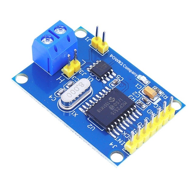 MCP2515 CAN Bus Module with TJA1050 Transceiver SPI Interface 1Mbps for Arduino 51 MCU ARM