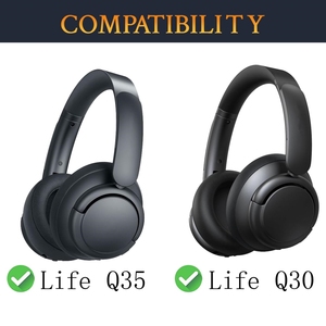 Hot Seller Oreillettes de remplacement pour Anker Soundcore <span class=keywords><strong>Life</strong></span> Q30 <span class=keywords><strong>Q35</strong></span> Casque Oreillettes Coussins - Product Image 3