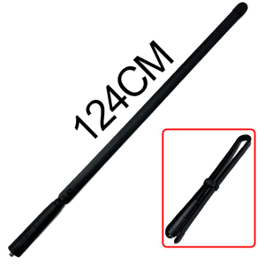 Antena táctica SMA-hembra CS plegable 124CM para <span class=keywords><strong>BAOFENG</strong></span> Walkie Talkie <span class=keywords><strong>UV</strong></span>-82 UV5R 1: 777S <span class=keywords><strong>10R</strong></span> GT5 UV20 banda Dual 136/520MHz - Product Image 1