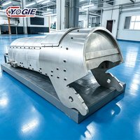 Boîtier de roulement à trunnion fendu sur mesure de grande taille pour broyeur à billes, coque de roulement principal en acier moulé, pièce de forage de puits en fonte