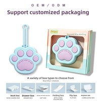 Nouveau sac banane transfrontalier pour friandises d'entraînement pour chien, en silicone de qualité alimentaire en forme de patte, avec cordon, pour la promenade en extérieur