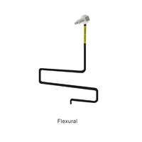 Senpum M4 R2 ToughFlex Elbow Capteur à fibre optique Thrubeam Réflexion Sonde à fibre optique Remplacement pour FU-77TZ