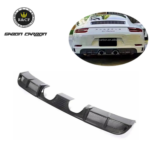 Difusor de Fibra de Carbono Ligero para Parachoques Trasero, Compatible con <span class=keywords><strong>Porsche</strong></span> <span class=keywords><strong>911</strong></span> 991 Carrera 4 GTS 2011-2015 - Product Image 1