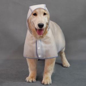 Imperméable réfléchissant pour chien de grande taille, imperméable transparent réfléchissant pour chien, vêtements pour chien, taille XL-4XL - Product Image 2