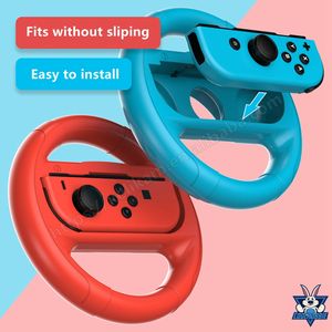Coolrbbe <span class=keywords><strong>2023</strong></span> 2 pièces poignée de poignée contrôleur Direction roue de manipulation pour Nintendo <span class=keywords><strong>Switch</strong></span> contrôleur volant - Product Image 2