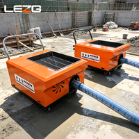 Pompe à vis électrique pour béton, idéale pour le coulage de mortier et le coulage de pierres fines dans les projets de structures secondaires