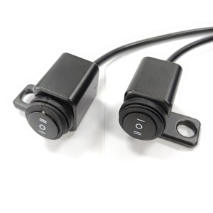 Motorcycle Three Position Spotlight <b>Switch</b> Aluminum Alloy <b>Waterproof</b> Toggle Left Right Hole For Rearview Mirror Headlight - Product Image 1