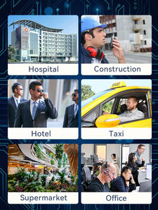 Montre talkie-walkie portable 4G LTE PTT avec couverture mondiale, fonctionnalités de sécurité, audio longue portée de haute qualité pour une communication instantanée - Product Image 6