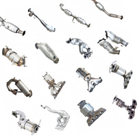Collecteur d'échappement avec catalyseur pour Toyota Aygo, Citroën C1, Peugeot 107 (2005-2014) 1.0L 1KR-FE, référence OE 17140-0Q010, ajustement direct