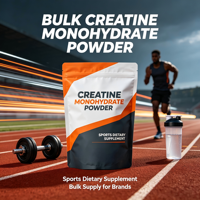 Poudre de créatine monohydrate naturelle de qualité GMP pour les marques de nutrition sportive pour adultes - OEM/ODM disponible
