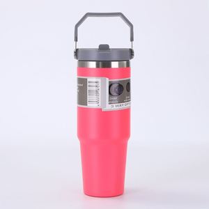 Gobelets isothermes en acier inoxydable de 20 oz et 30 oz prêts à être expédiés, avec couvercle, double paroi, mug de voyage, thermos - Product Image 3