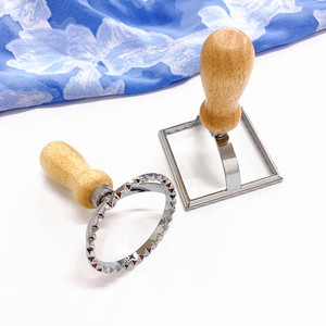 Alliage de zinc <span class=keywords><strong>ravioli</strong></span> outils timbre boulette fabricant moule cortador de galletas carré rond ondulé <span class=keywords><strong>emporte</strong></span>-pièces - Product Image 2