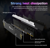 Wholesale High Frequency DDR5 Laptop RAM 16GB 32GB Memory Function for Desktop Application in Stock