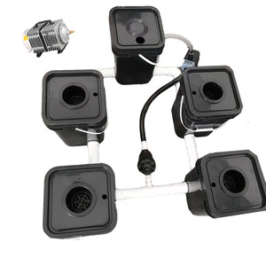 DWC-sistema aeropónico automático rdwc, para invernadero de jardín, 5 cubos, se puede ampliar, personalizado para el cultivo de sistema hidropónico - Product Image 4