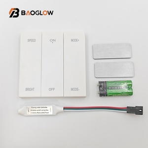 Wholesale 6 Key Remote Controlled Ceiling Strip Light One SPI <b>Led</b> Dimmer Voltage <b>Controller</b> with Buttons for <b>Led</b> Light Strip - Product Image 1