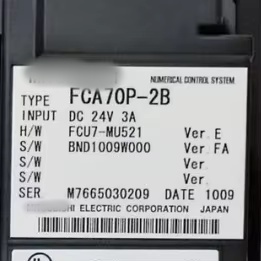 Controlador de Sistema Original Japonés FCA70P-2B M70 FCU7-MU521 DC24V Unidad de Operación RJ45 LAN 800x600 - Product Image 2