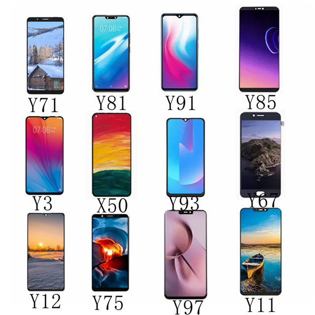 VIVO Y91 Y91i Y91c Y93 Y93s Y95 LCD Screen Display Digitizer Assembly Replacement with 1-Year Warranty