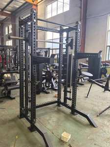 Nuevos productos Smith Machine Entrenador multifuncional Multi Power <span class=keywords><strong>Rack</strong></span> de entrenamiento impermeable de acero inoxidable - Product Image 3