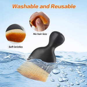 Nuovissimo Spolverino per <span class=keywords><strong>Auto</strong></span> con Setole Ultra Morbide, Spazzole per Dettagli <span class=keywords><strong>Auto</strong></span>, per Cruscotto, Spazzola OEM per <span class=keywords><strong>Pulizia</strong></span> <span class=keywords><strong>Interni</strong></span> <span class=keywords><strong>Auto</strong></span> - Product Image 3