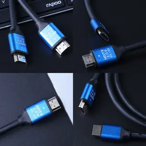 4k HDMI Kabel 4k 2.0 HDR 3D 3ft HDMI Adapter Kabel für Handy Adapter Splitter HDMI Kabel mit Ethernet