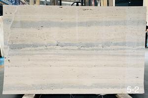 Italie Argent Travertin Marbre Travertin Pierre Dalles Marbre Gris Naturel - Product Image 5