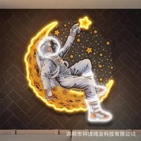 Enseigne néon LED extérieure personnalisée avec logo, livraison rapide, en acrylique, sans MOQ, pour décoration murale de chambre, anniversaire, mariage, fête