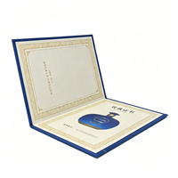 Pochettes Rigides Personnalisées en Gros pour Certificats, Cartes, Documents et Diplômes, Emballage de Couvertures de Certificats Académiques