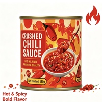 20 Pâtes de Piment Fermenté Hachées (Saliées) pour la Restauration Professionnelle – Sauce Épicée en Conserve en Gros pour Chefs