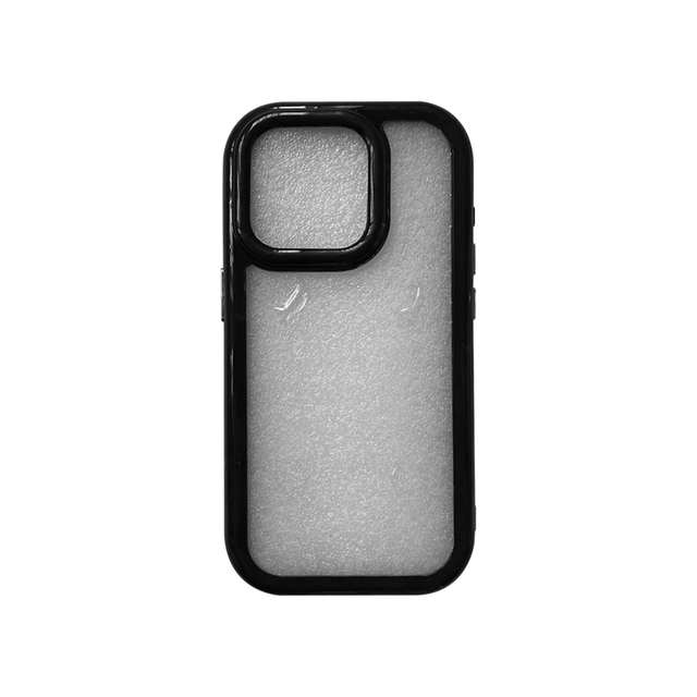 Custom LOGO Universal Shockproof Translucent TPU PC Protective Phone Case for IPhone13 14 15  16 Pro Max