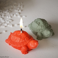 Moule en silicone 3D tortue de mer pour résine DIY, plâtre d'aromathérapie, décoration de bougie, outil artisanal pour bougie parfumée et gâteau