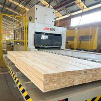 Machine de fabrication de panneaux de bois pressés à chaud JYC HF RF pour la production de MDF, ligne de production automatique