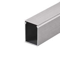 Goulotte de câblage murale en aluminium pour bureau, gestion des câbles sous le bureau, canal de protection des fils, taille personnalisée, OEM