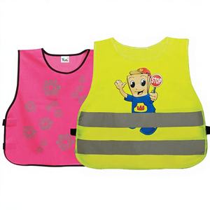 เสื้อกั๊กสะท้อนแสงสำหรับเด็ก พิมพ์โลโก้และลวดลายตามสั่ง มองเห็นได้ชัดเจน - Product Image 2