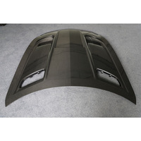 Capot de capot en fibre de carbone sèche de style série noire de pièces automobiles pour Mercedes Benz AMG GT GTS Kit de carrosserie de capot en carbone
