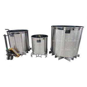 Tanque de Acero Inoxidable Ace 500-2000L Nuevo con Agitador, Tanque de Dosificación Industrial con Mezclador - Product Image 6