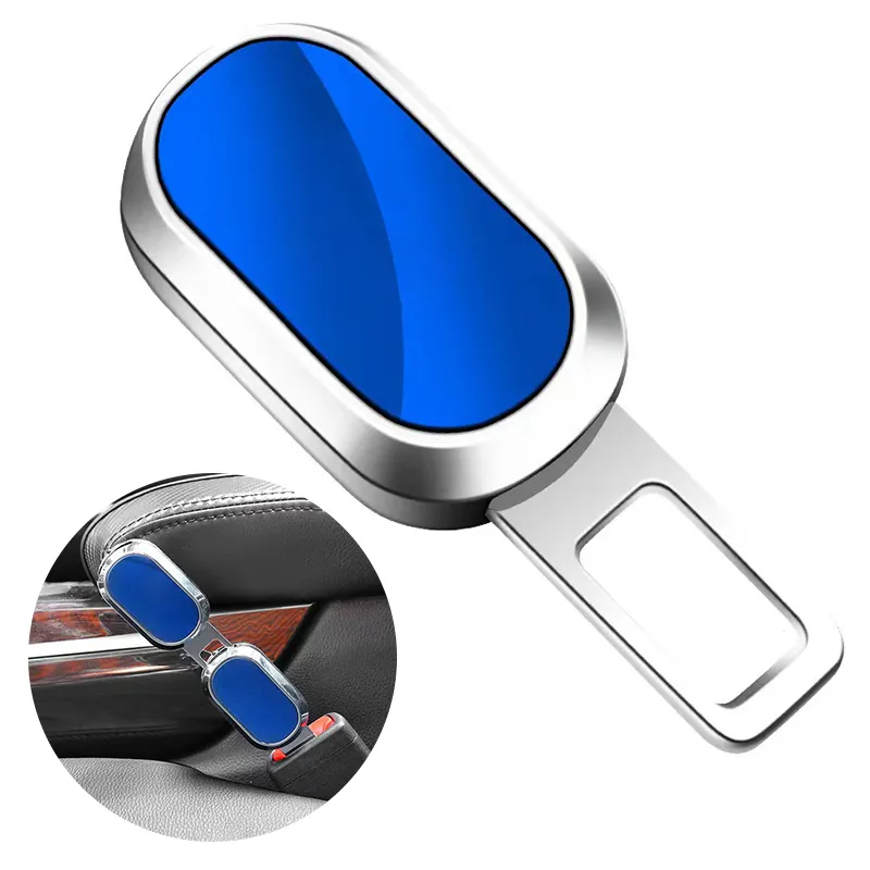 Accessoires automobiles universels en vente chaude personnalisés Bouchon de ceinture de sécurité Décoration intérieure Extension de ceinture de sécurité Loquet d'impression