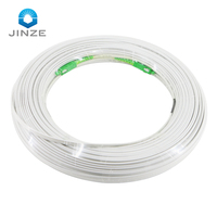 Al Aire Libre 5,0x2,0mm 1 metro SM Simplex 9/125 FTTH Drop Cable Patch Cord LC SC/PC SC/APC conector SX fibra óptica Patch Cord