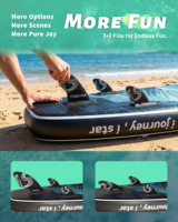 ITAOSTAR N26 Planche de paddle gonflable (SUP) 11'6"x35"x6" avec technologie Drop Stitch, portable pour lacs et rivières
