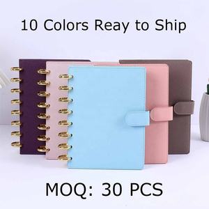 Yihe superventas 10 colores pequeño Saffiano cuero disco encuadernado B5 planificador de presupuesto como vida estética presupuesto/<span class=keywords><strong>Agenda</strong></span>/organizador - Product Image 2