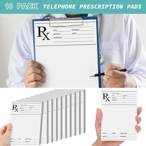 Bloc de Prescripciones para Médico y Farmacéutico, Bloc de Notas Rx, Papel de Prescripción Médica por Bloc, Notas para Farmacéuticos, Regalo para Oficina - Product Image 3