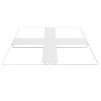 Kit de conversion de lit double en lit king size en mousse à mémoire de forme de haute qualité avec housse amovible et lavable pour usage hôtelier