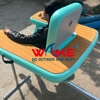 Chaise flottante gonflable WAKE WKD en EVA PVC + construction Drop Stitch - Plage, mer, natation, capacité de 100 à 500 kg, personnalisable