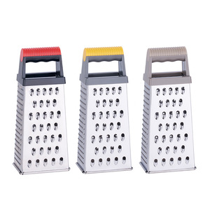 Stainless Steel 4 Sides Hand <b>Cheese</b> <b>Graters</b> Vegetable Ginger Slicer <b>Cheese</b> <b>Grater</b> Shredder Vegetable Slicer - Product Image 4