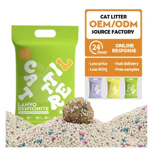 Premium Sand Made From Crushed Bentonite Cat Litter