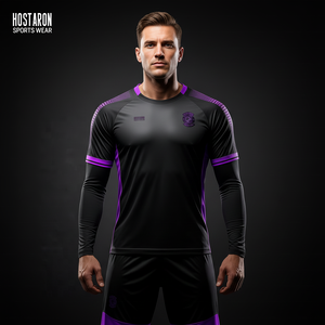 قمصان هوستارون لكرة القدم بالجملة للكبار، قمصان كرة قدم رجالية بأكمام قصيرة قابلة للتنفس قابلة للطباعة حسب الطلب، أطقم جيرسي كرة قدم - Product Image 1