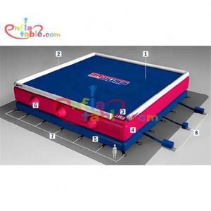 เบาะลมกันกระแทกพีวีซีสำหรับการแสดงผาดโผน |   ถุงลงจอดแบบฟรีฟอลล์ขนาดพิเศษสำหรับการฝึกสกี บีเอ็มเอ็กซ์ และกีฬาแอคชั่น - Product Image 3