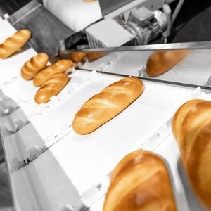 Facile pulizia del nastro trasportatore del cibo del pane del poliuretano inclina per il biscotto della verdura - Product Image 5